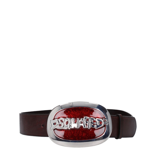 Brown Leather Regular Belt