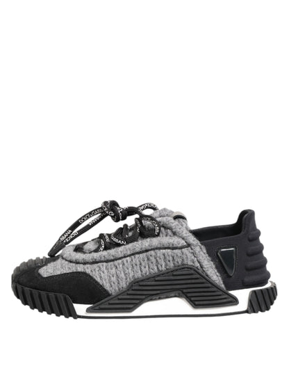 Black Gray NS1 Low Top Sneakers Shoes