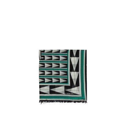 Green Wool Scarf
