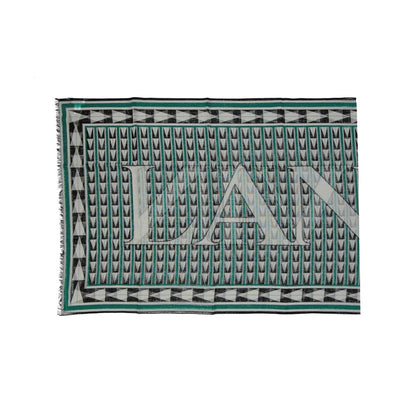 Green Wool Scarf
