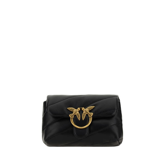 Black Calf Leather Bos Taurus Shoulder Bag