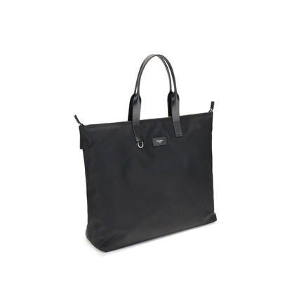 Black Leather Shoulder Bag