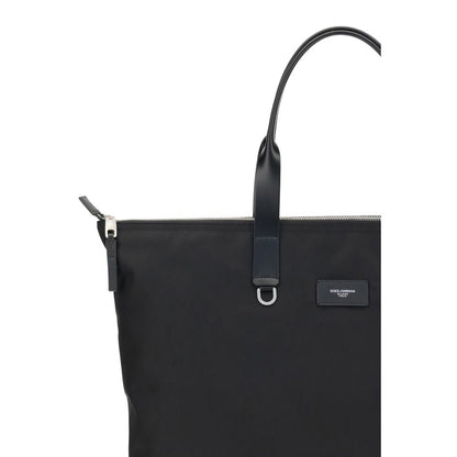 Black Leather Shoulder Bag
