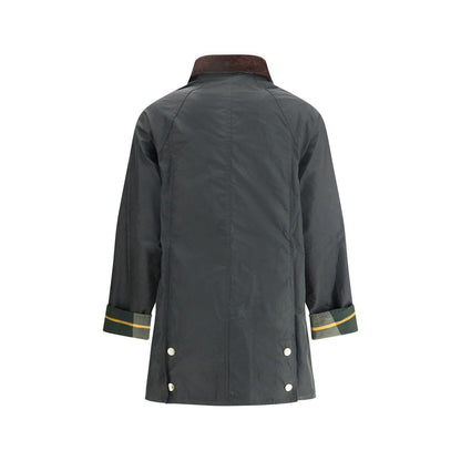 Green Cotton Coat