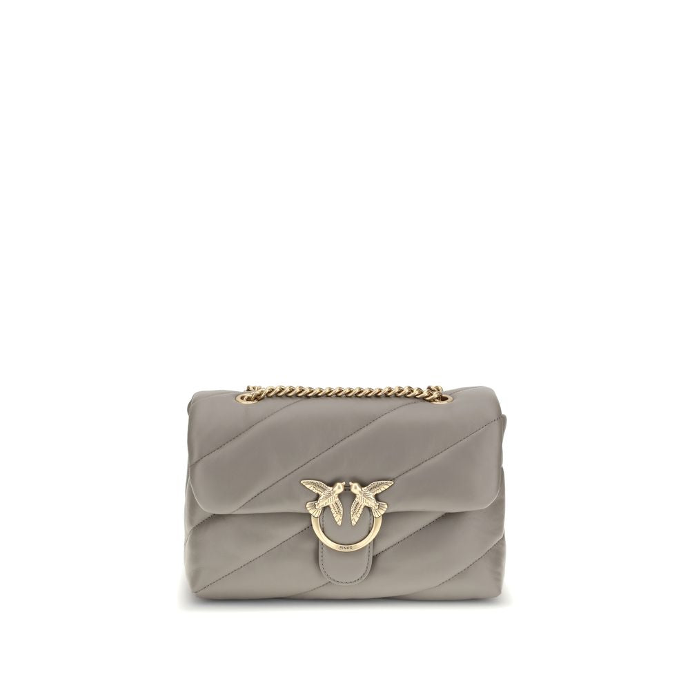 Gray Calf Leather Bos Taurus Shoulder Bag