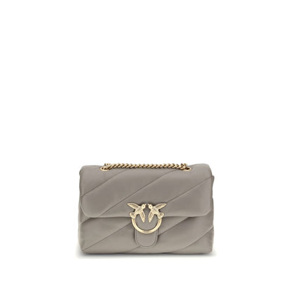 Gray Calf Leather Bos Taurus Shoulder Bag