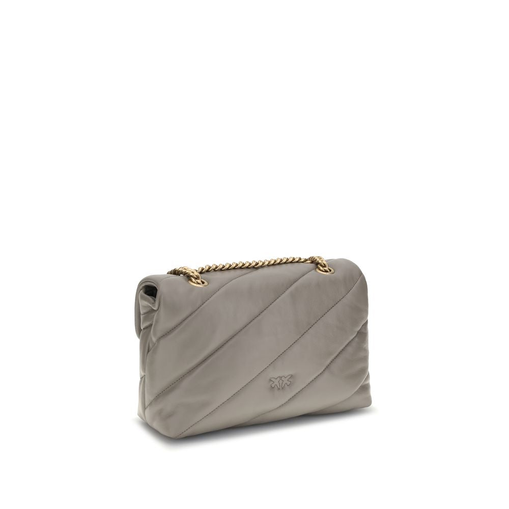 Gray Calf Leather Bos Taurus Shoulder Bag
