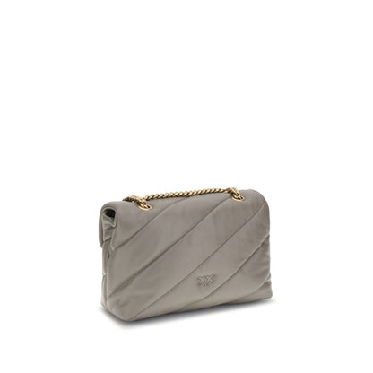 Gray Calf Leather Bos Taurus Shoulder Bag
