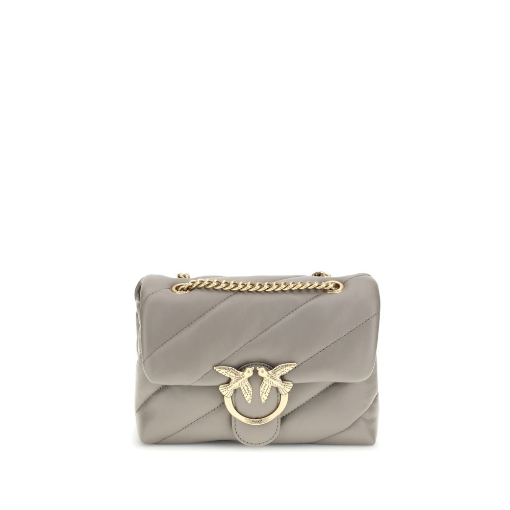 Gray Calf Leather Bos Taurus Shoulder Bag
