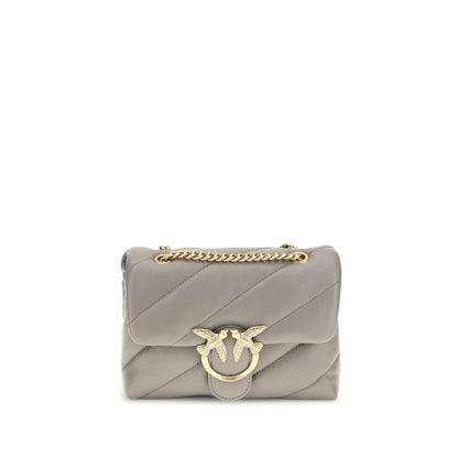 Gray Calf Leather Bos Taurus Shoulder Bag
