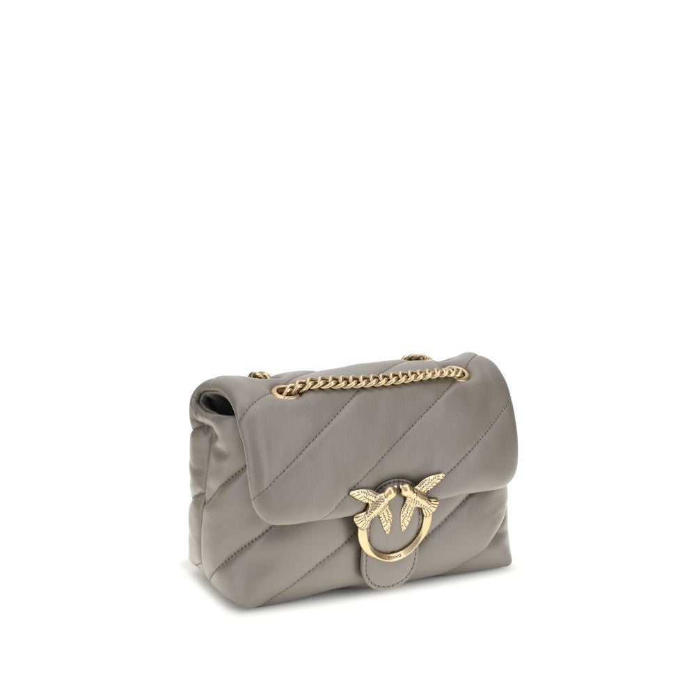 Gray Calf Leather Bos Taurus Shoulder Bag