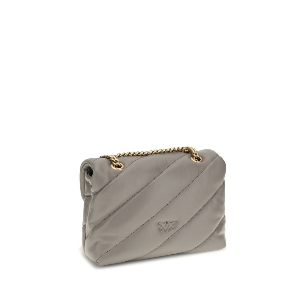 Gray Calf Leather Bos Taurus Shoulder Bag