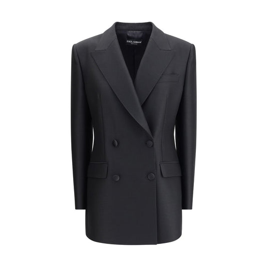 Black Fleece Wool Blazer