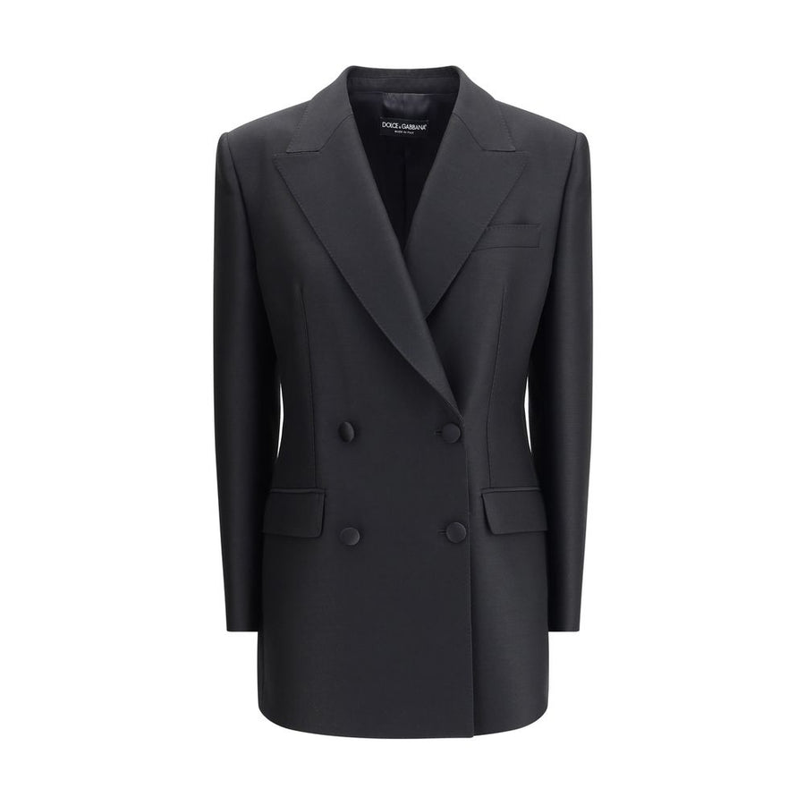 Black Fleece Wool Blazer
