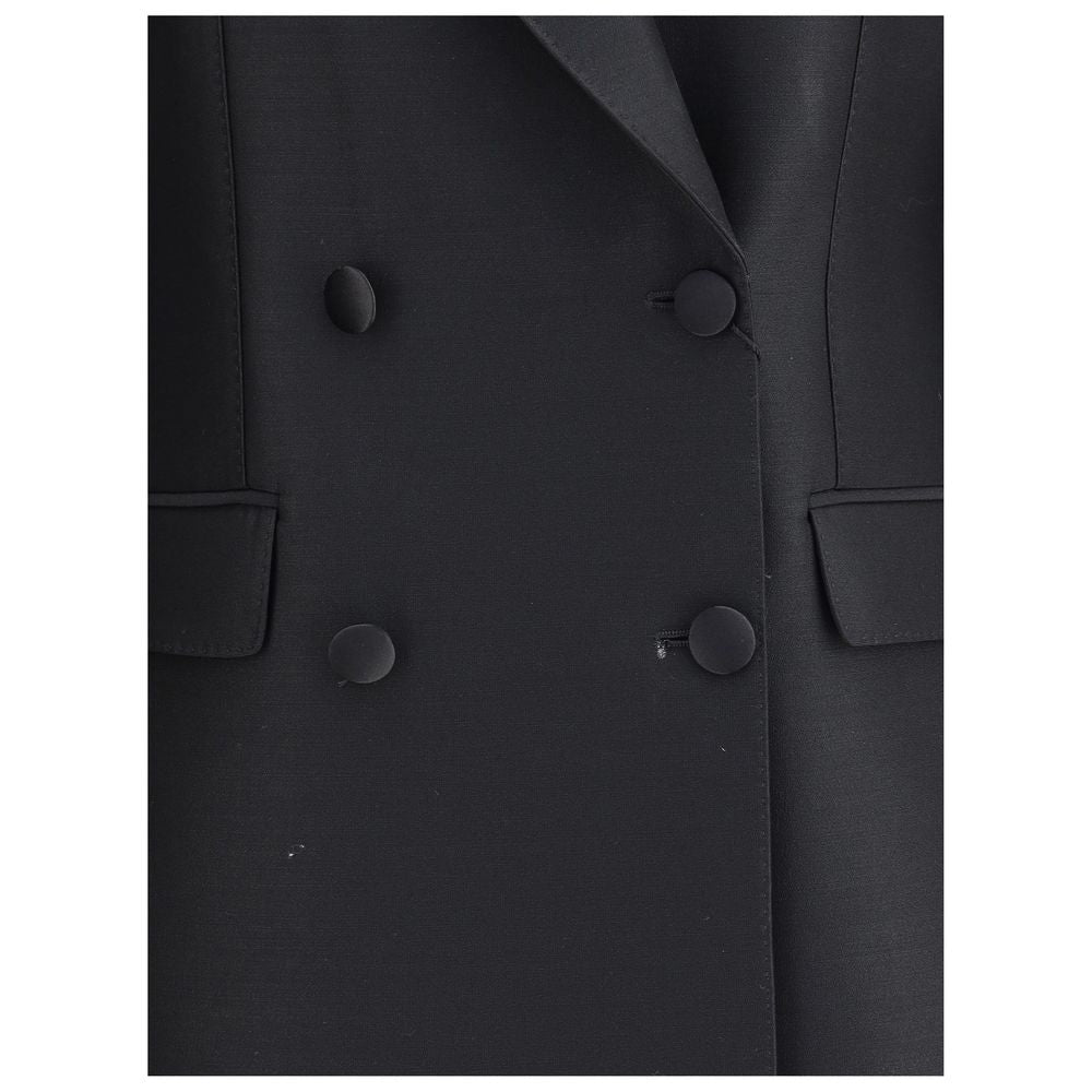 Black Fleece Wool Blazer