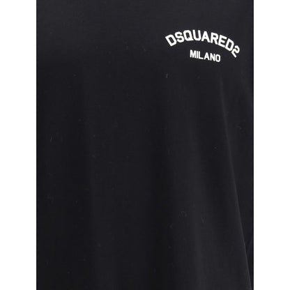 Black Cotton T-Shirt