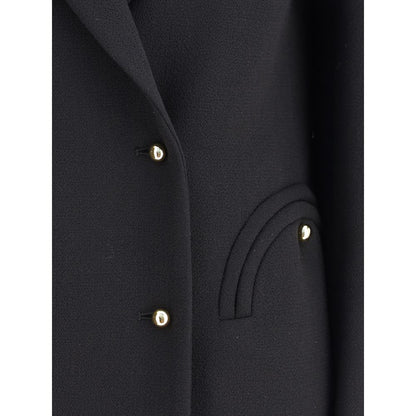 Black Fleece Wool Blazer