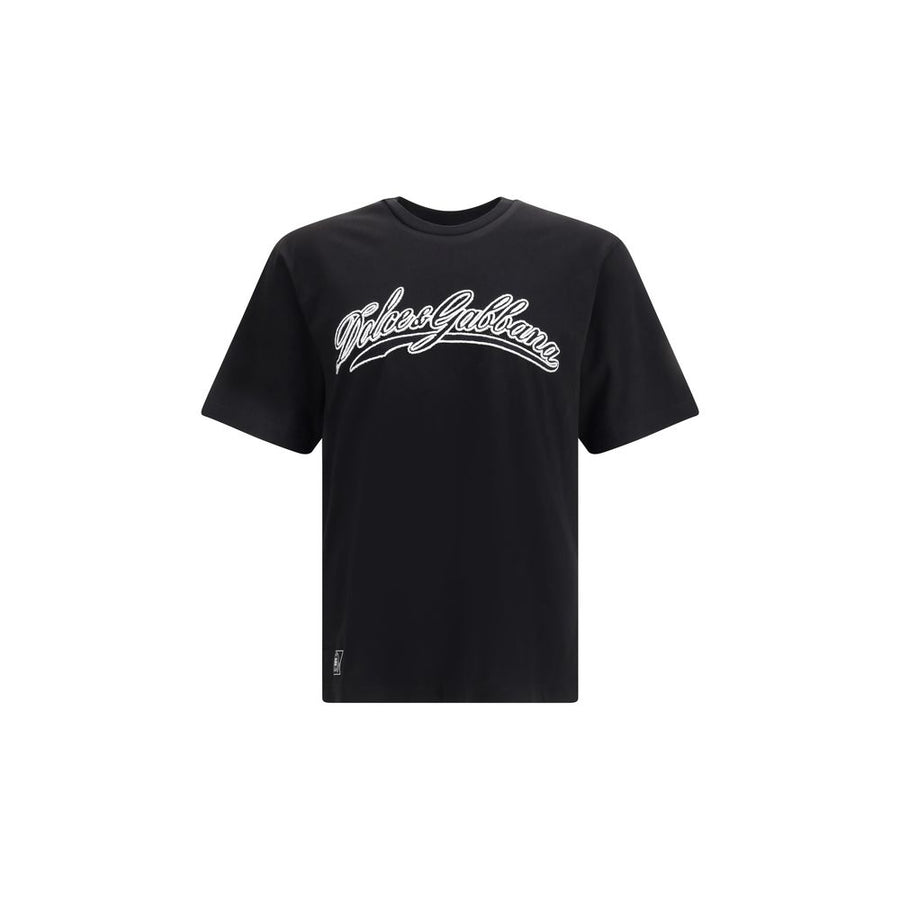 Black Cotton T-Shirt