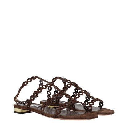Brown Leather Sandals