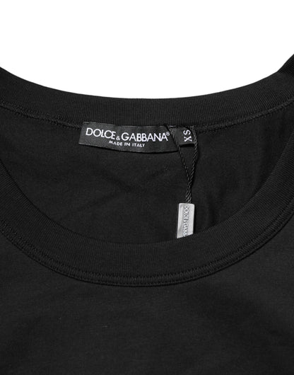 Black Cotton Sleeveless Underwear Men Tank Top
