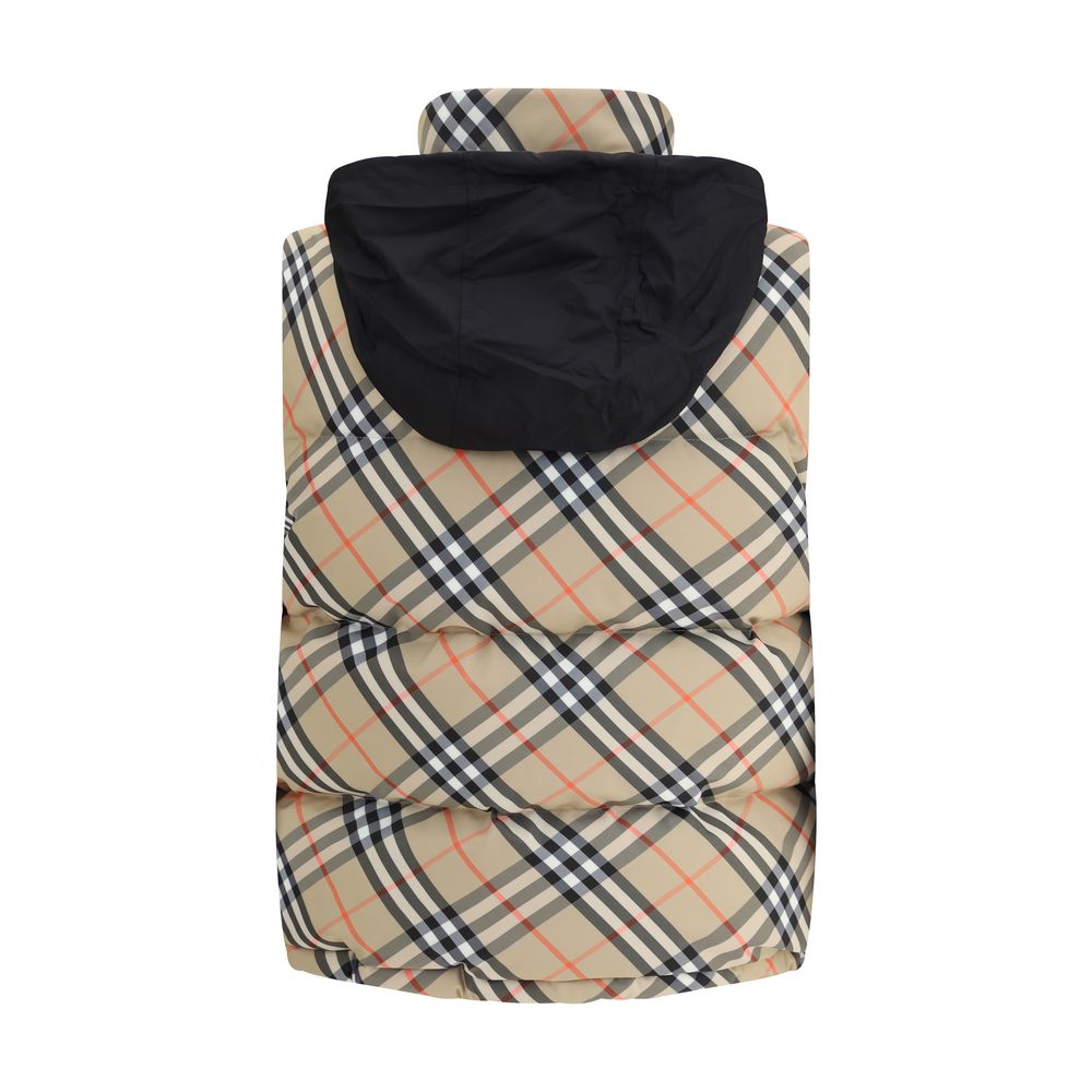 Multicolor Polyester Sleveless Jacket