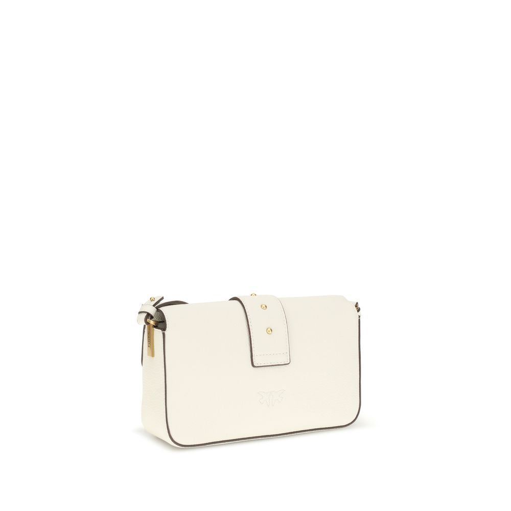 White Calf Leather Bos Taurus Shoulder Bag