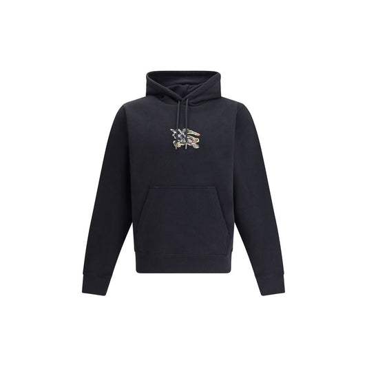 Black Cotton Sweatshirt