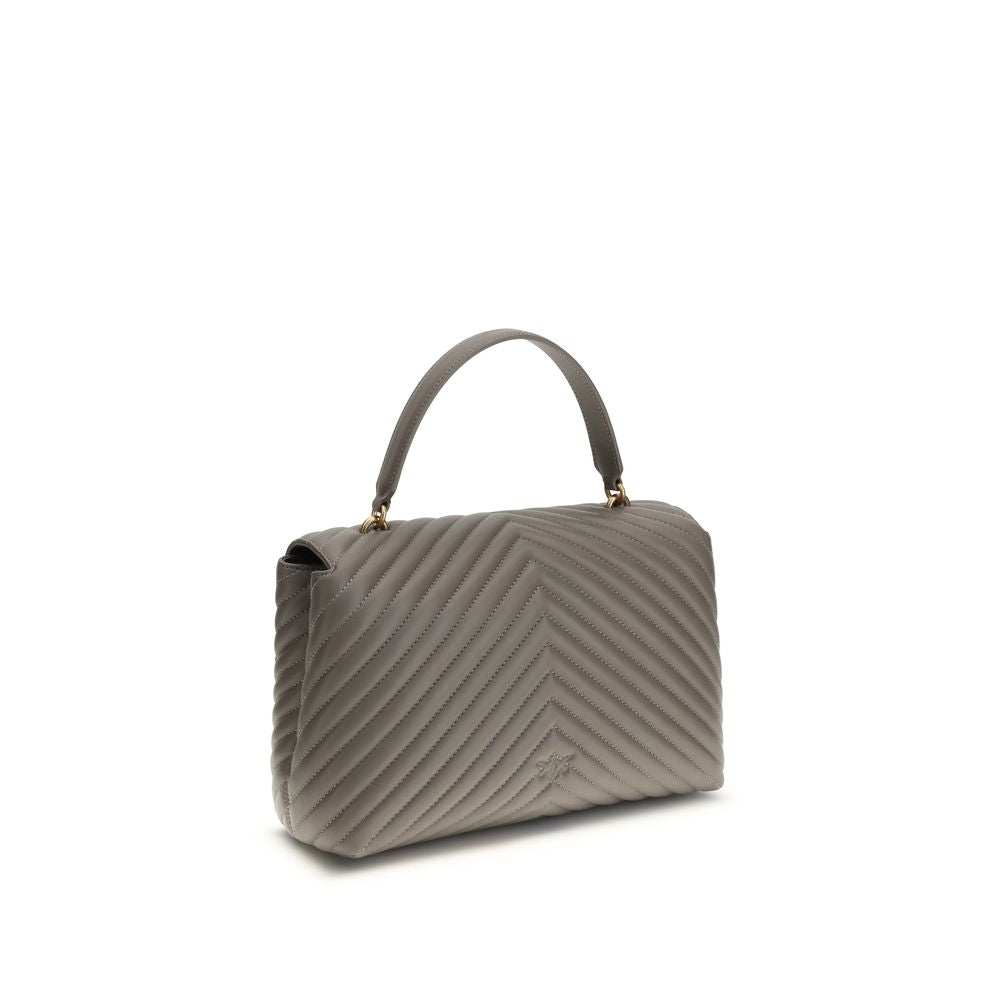 Gray Calf Leather Bos Taurus Handbag