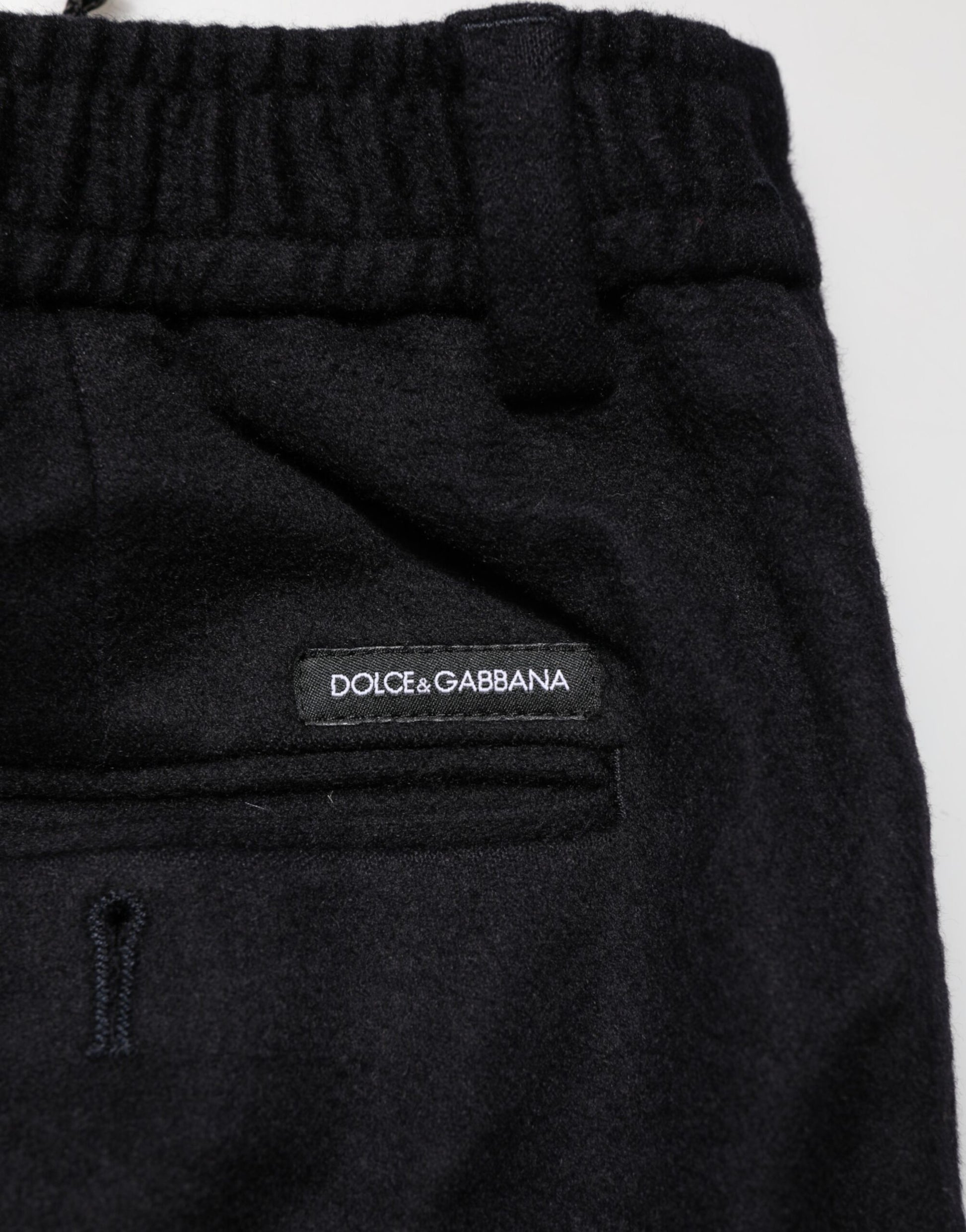 Black Cashmere Dress Formal Trouser Pants