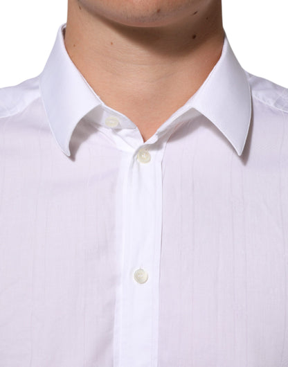 White Cotton MARTINI Men Formal Dress Shirt