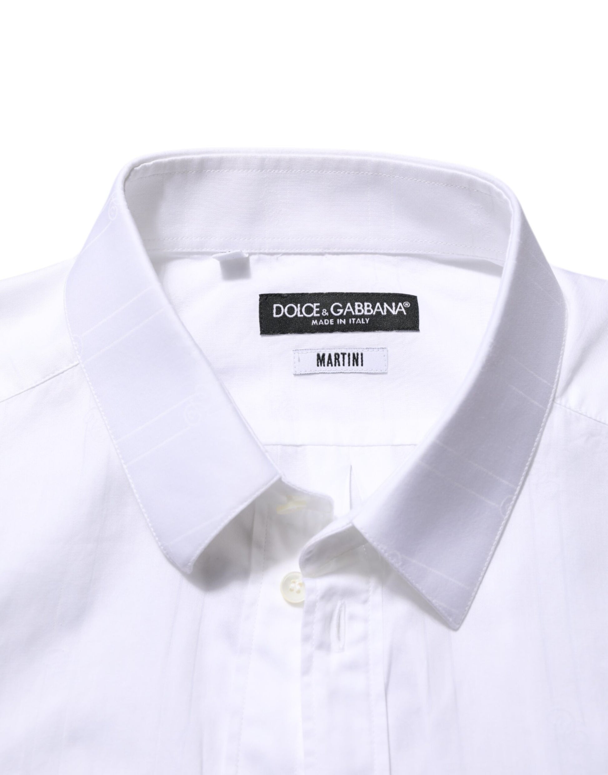 White Cotton MARTINI Men Formal Dress Shirt