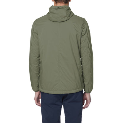 Green Polyamide Men Jacket