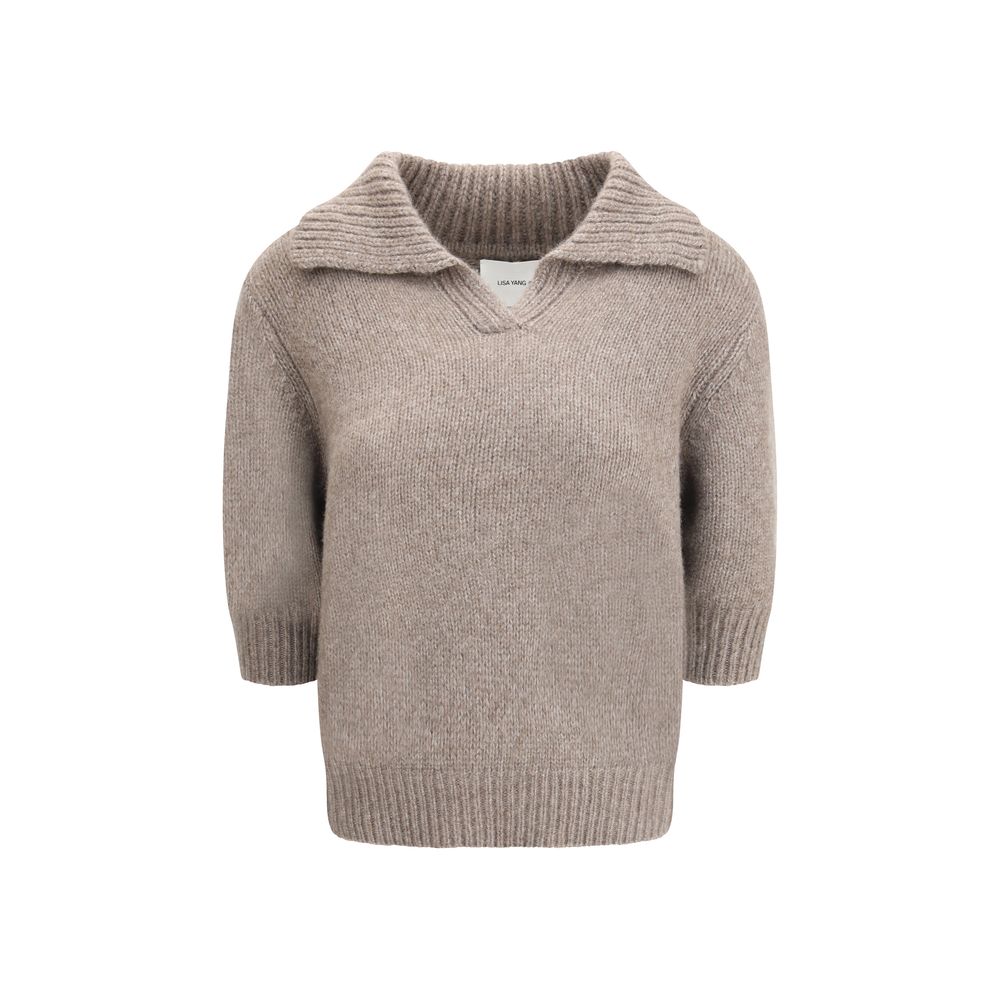 Beige Cashmere Sweatshirt