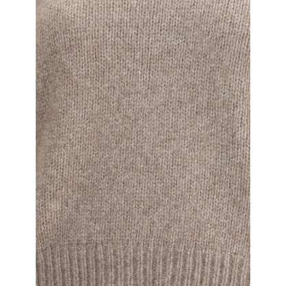 Beige Cashmere Sweatshirt
