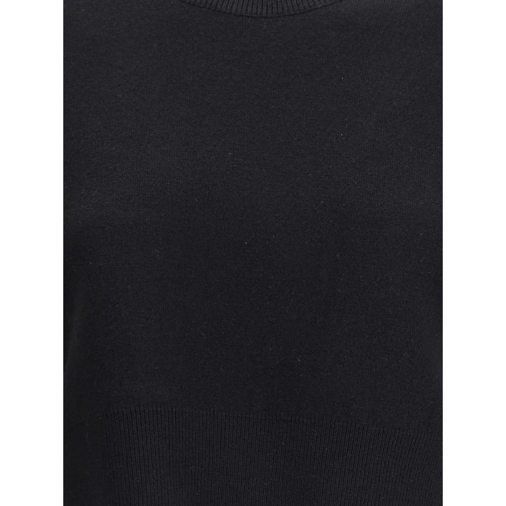 Black Fleece Wool Sweatshirt