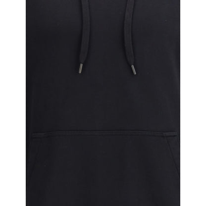 Black Cotton Sweatshirt