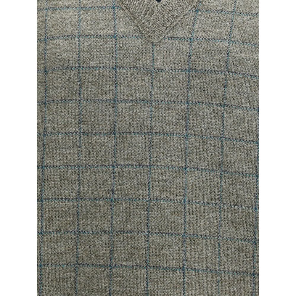 Green Fleece Wool Sweatshirt