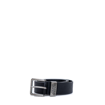 Black Leather Regular Belt