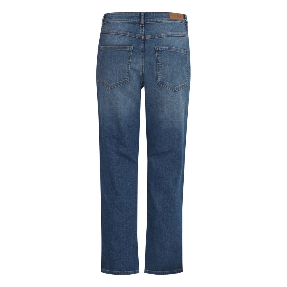 Blue Cotton Mom Jeans