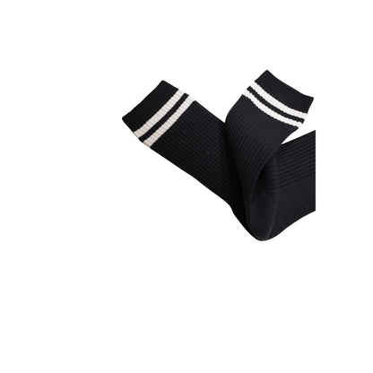 Black Cotton Socks