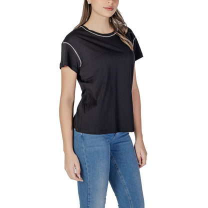 Black Cotton T-Shirt