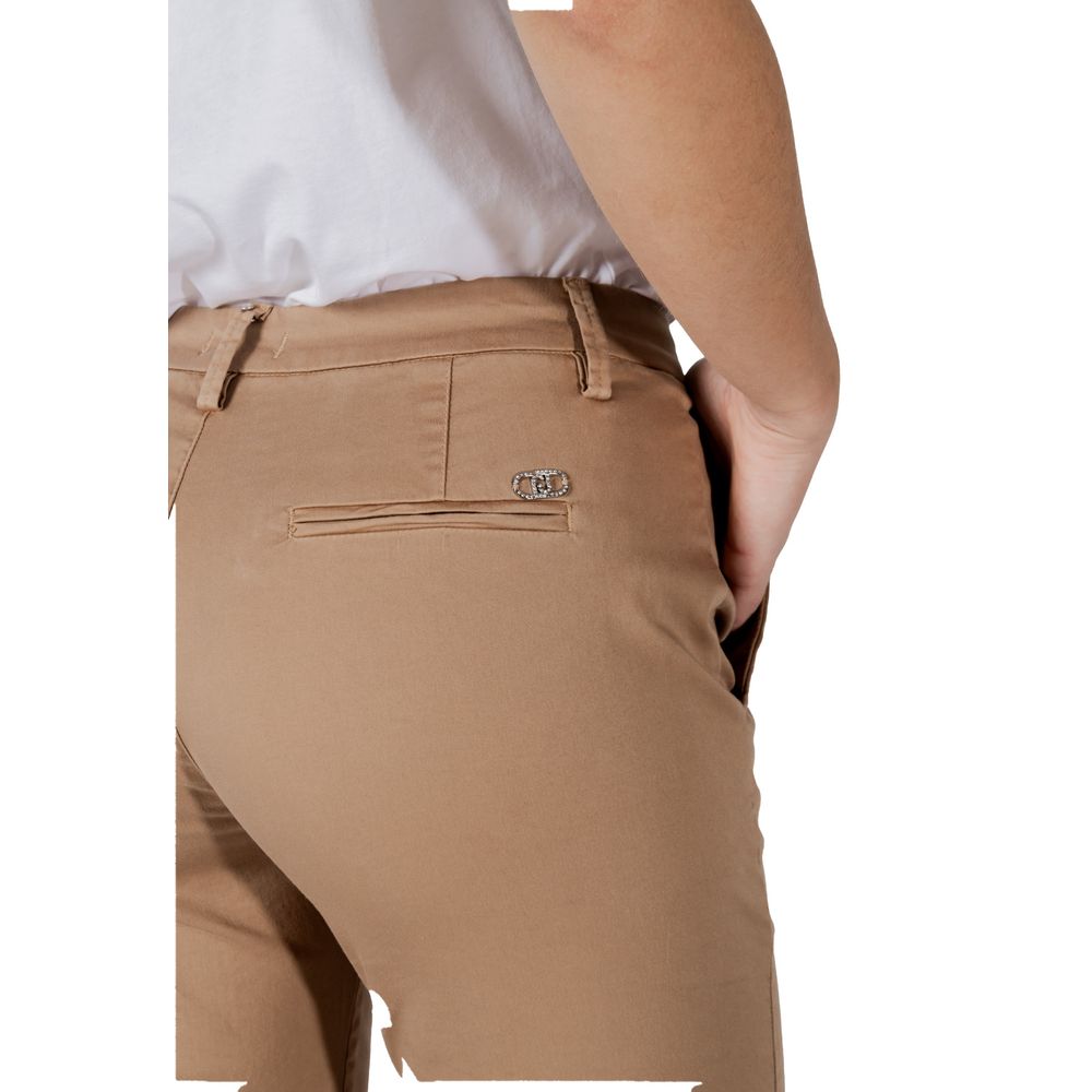 Beige Cotton Pant