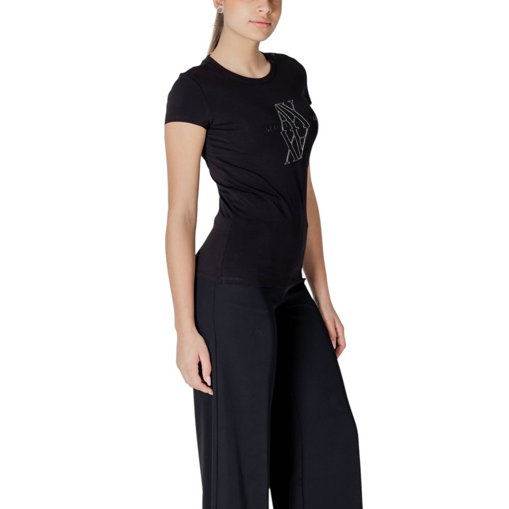 Black Cotton T-Shirt