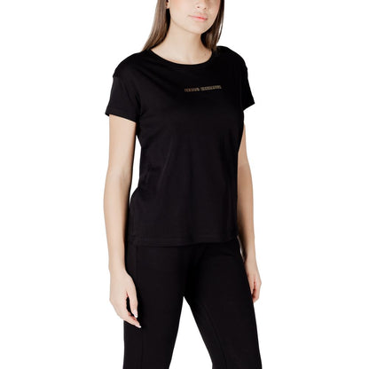 Black Cotton T-Shirt