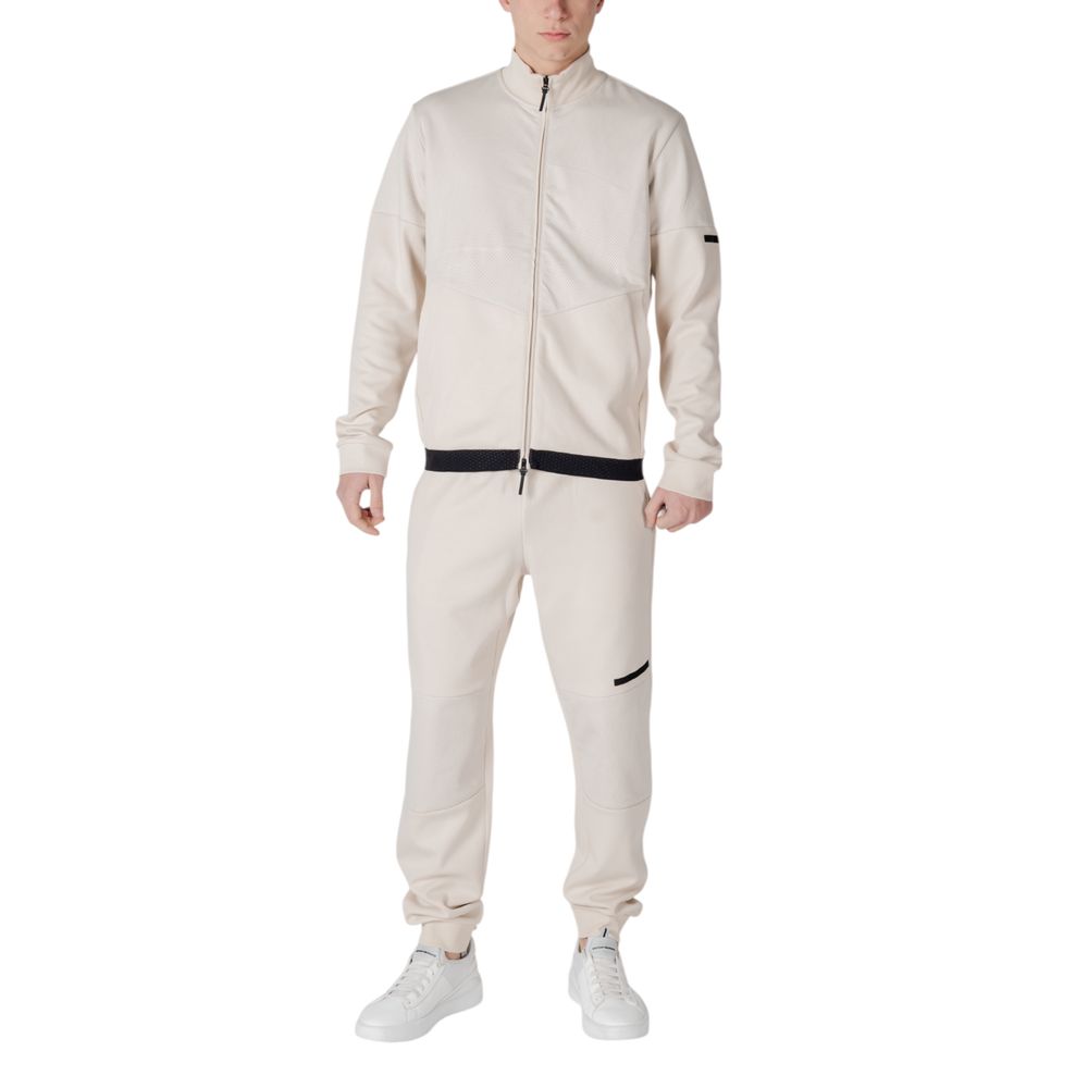 Beige Cotton Sweatsuit