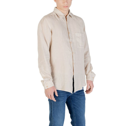 Beige Linen Shirt