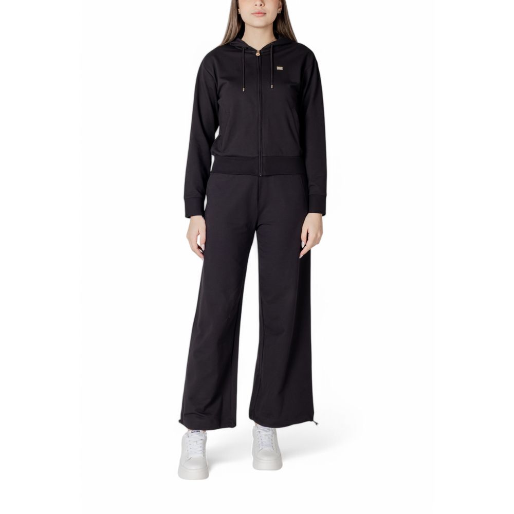 Black Cotton Tracksuit