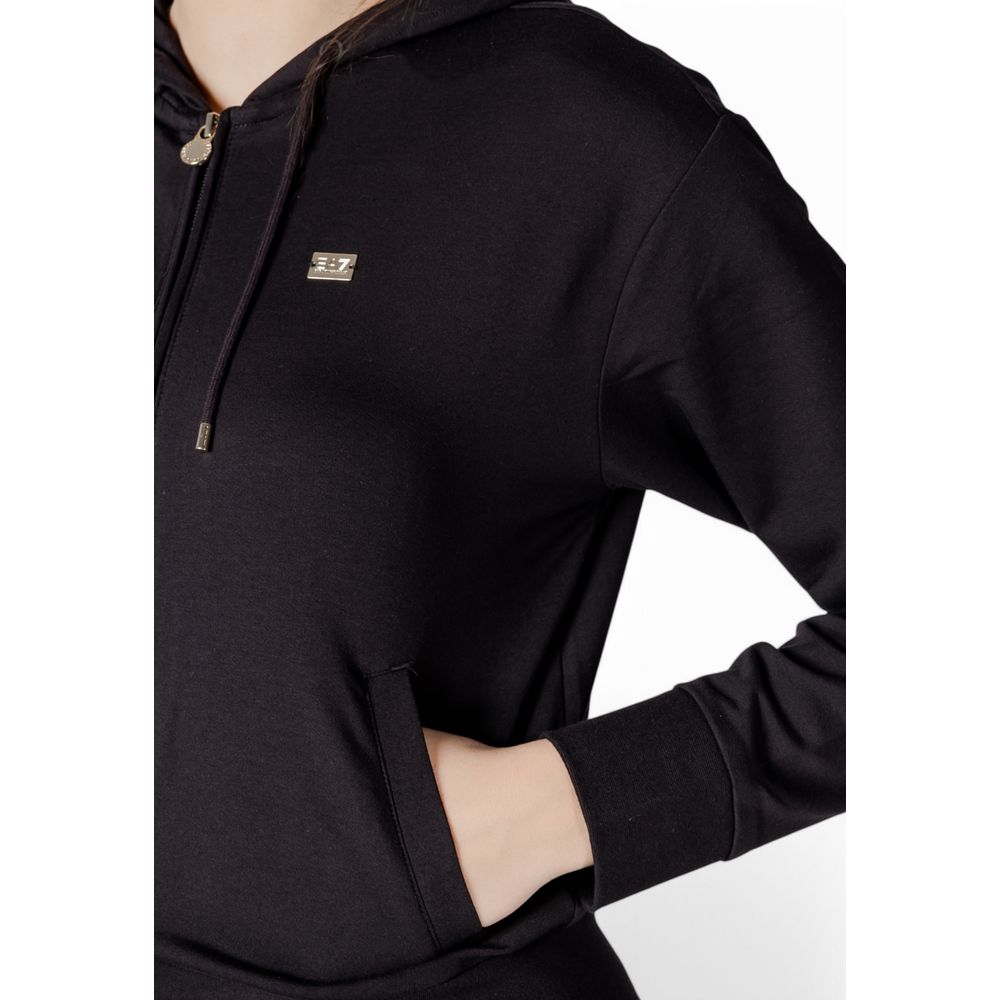 Black Cotton Tracksuit