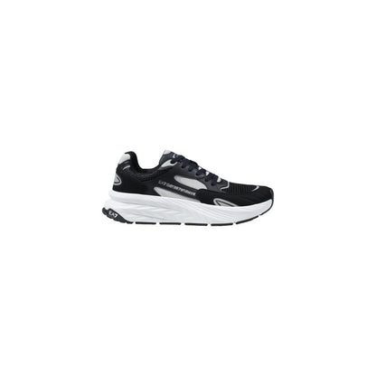 Bicolor Polyester Athletic Sneakers