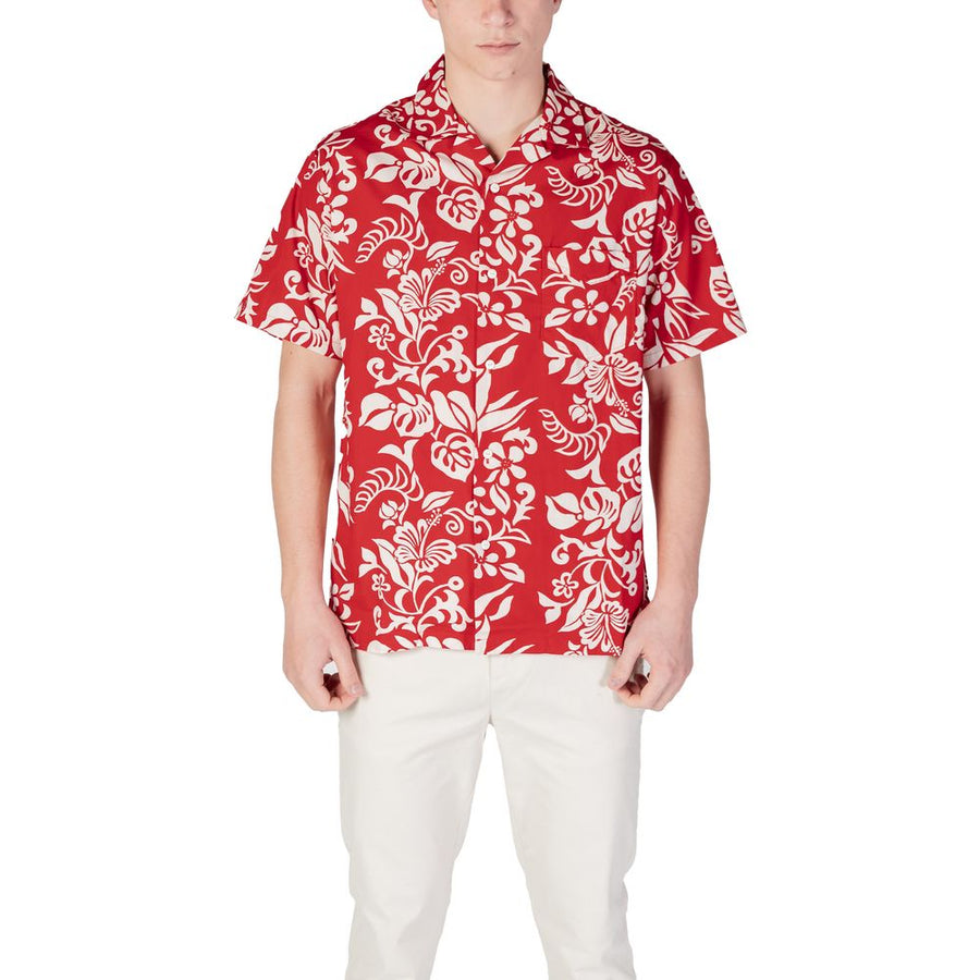 Red Cotton Shortsleeve